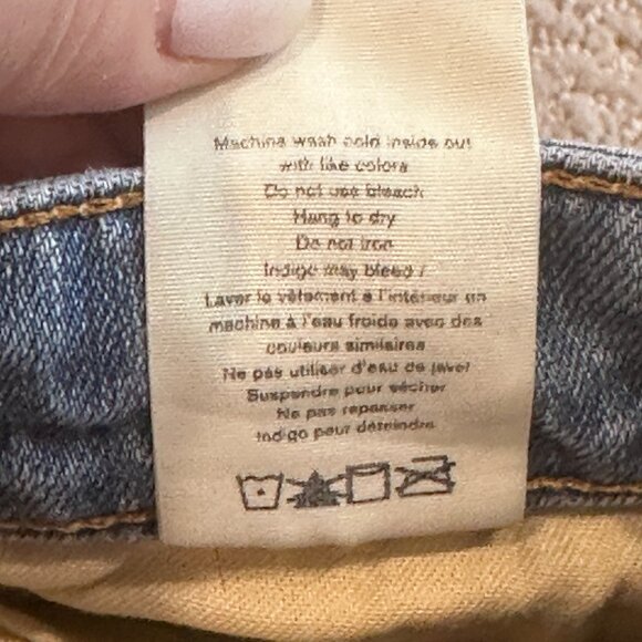 rag & bone Dre ankle boyfriend jeans low-rise slim Boho Sz 28 #W26443K510SWH - Picture 15 of 15